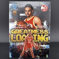 2025-26 Bowman Basketball Asa Newell Greatness Loading RC GL-12 Hawks