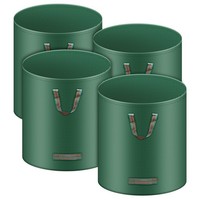 Gartenabfallsack Laubsack Robust Gartensack Polypropylen 4Er Set 272L 76Cm 67Cm