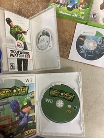 Lot of 11 Games Bundle Mario Kart 7 Sonic Nintendo DS Wii PSP XBOX 360 One