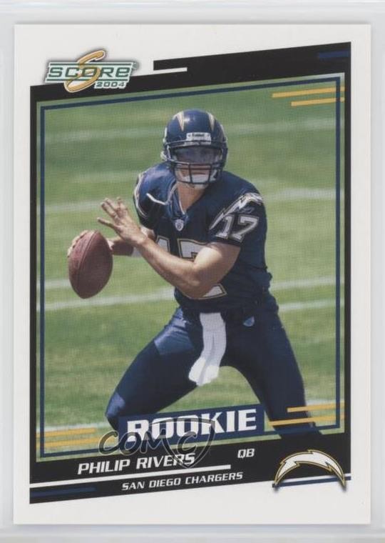 2004 Score Rookie Philip Rivers #374 2k3