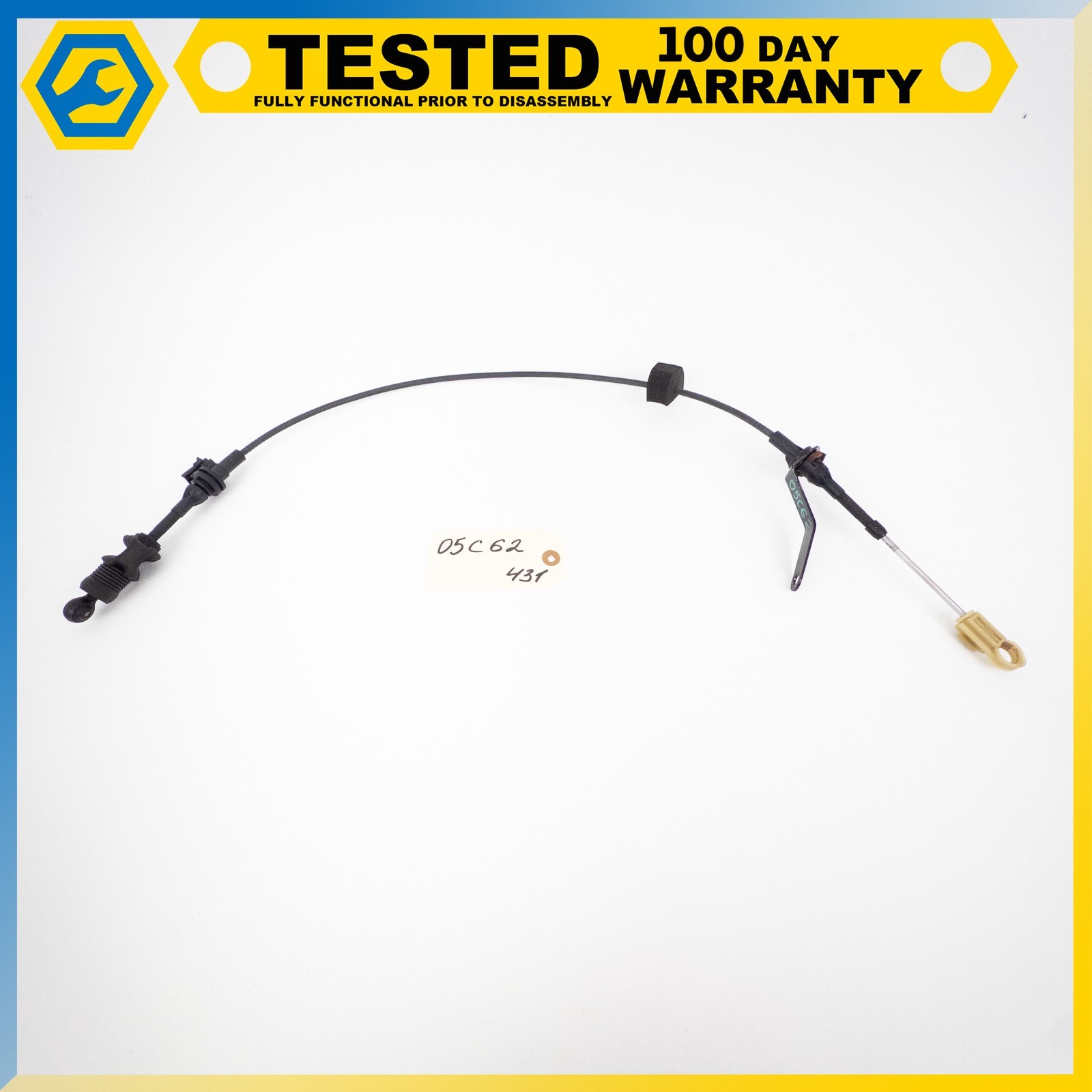 05-13 CHEVROLET CORVETTE C6 AUTOMATIC TRANSMISSION SHIFTER SELECTOR CABLE OEM