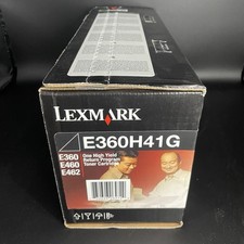 Lexmark E360H41G Black Toner Cartridge for Lexmark E460 / E462 / E360 Series