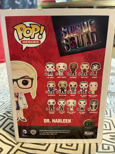 Funko Pop! DC Heroes Suicide Squad: Dr. Harleen Quinzel #135 Walmart Exclusive - Picture 3 of 6