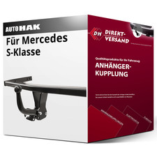 Für Mercedes S-Klasse Typ W140 (Auto Hak) Anhängerkupplung starr neu Für Mercedes S-Klasse Typ W140 (Auto Hak) Anhängerkupplung starr neu