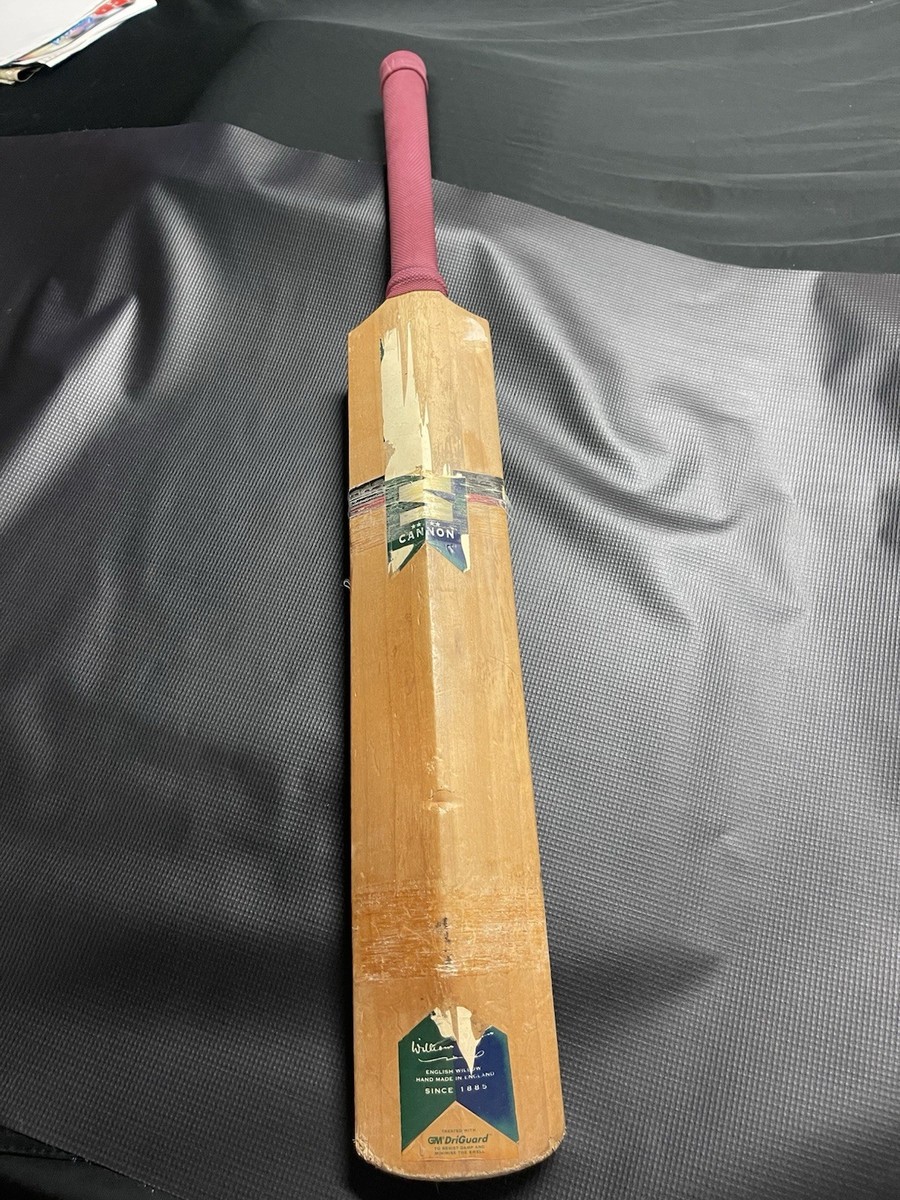 Gm Cannon Vintage Cricket Bat Gunn Moore Steve Waugh 1999 World