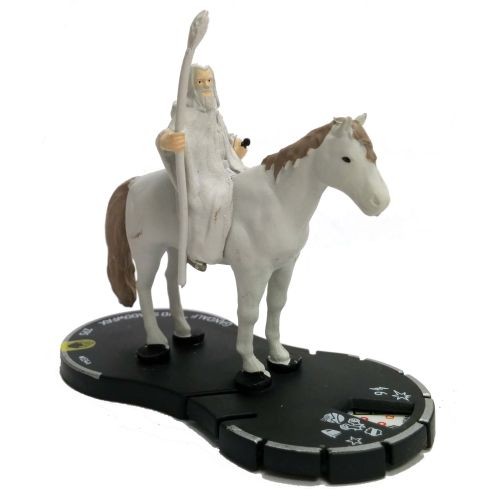 Heroclix Lord of the Rings Two Towers GANDALF AND SHADOWFAX #034 SR +token Horse - Picture 1 of 1