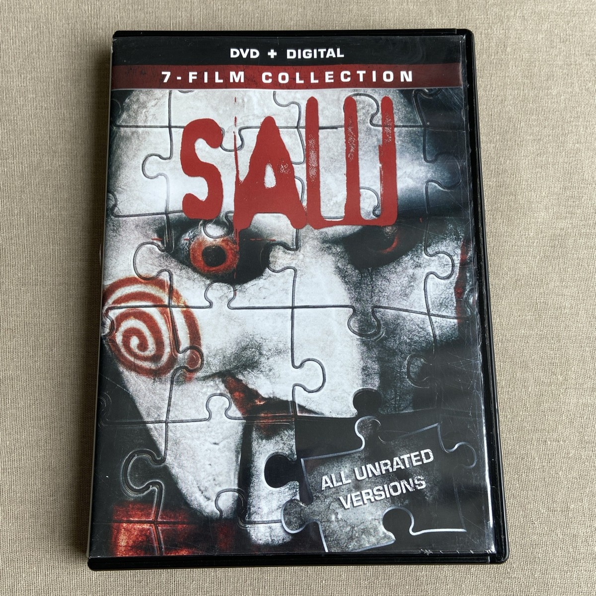 Saw 7-Film Set (DVD 4-Disc Set) 1 2 3 4 5 6 7 Final Chapter
