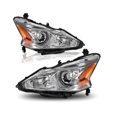 AUTOSAVER88 Headlight Assembly Compatible with 2013 2014 2015 Altima 4-Door S...