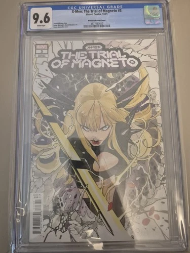X-MEN TRIAL OF MAGNETO #3 CGC 9.6 MAGIK PEACH MOMOKO VARIANT COVER