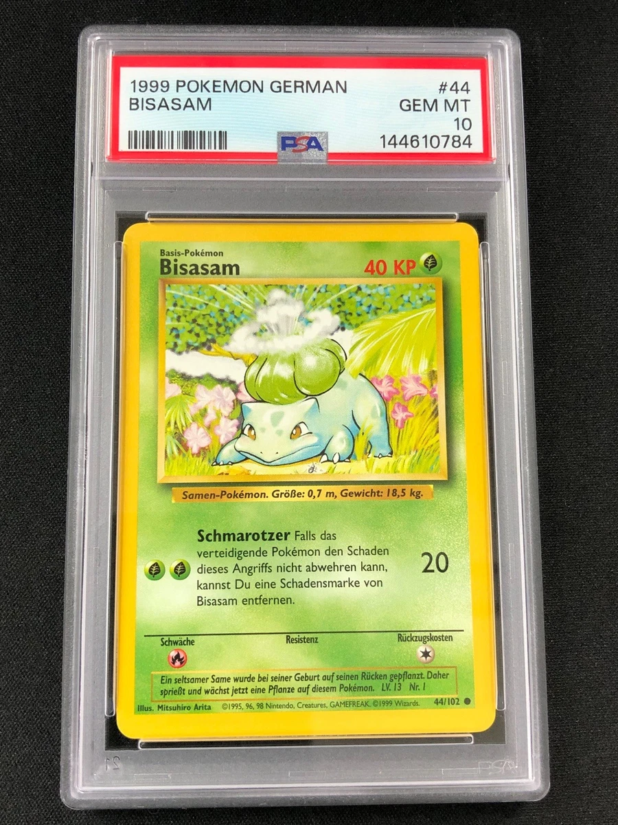 Pokémon TCG Grade 10 German Individual Collectible Card Games for