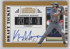 2019 Contenders Draft Picks RPS Ticket Kameron Misner (Grey Jersey) #10 Auto 3hd