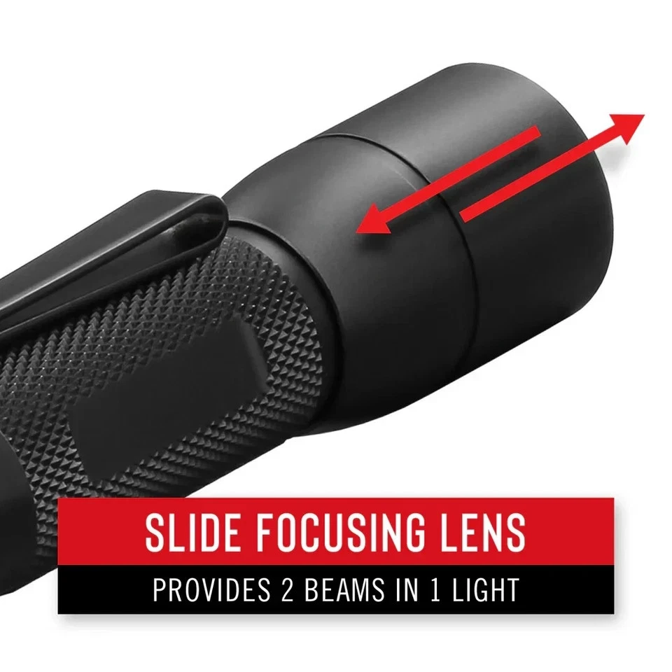 Mini linterna LED de bolsillo COAST 20769 HX5 haz puro enfoque 360 lúmenes Foto 3 de 4