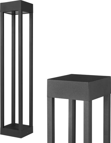 LED Wegeleuchte GX53 Anthrazit 60Cm Pollerleuchte Gartenlampe IP54 MasterLED-image