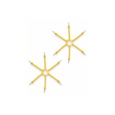 0212 Pair of 2 Tire Chain Adjuster/Tensioner Set Fits Rim Sizes 11"-16"