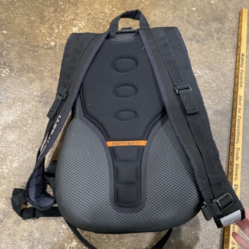 Point 65 - Boblbee Velocity 15 Backpack Gray Black Travel Secure Pack Bag - Picture 8 of 13