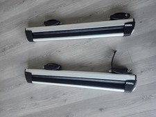 Thule Flat Top Ski Roof Rack Snowboard 30 Outdoor With Key