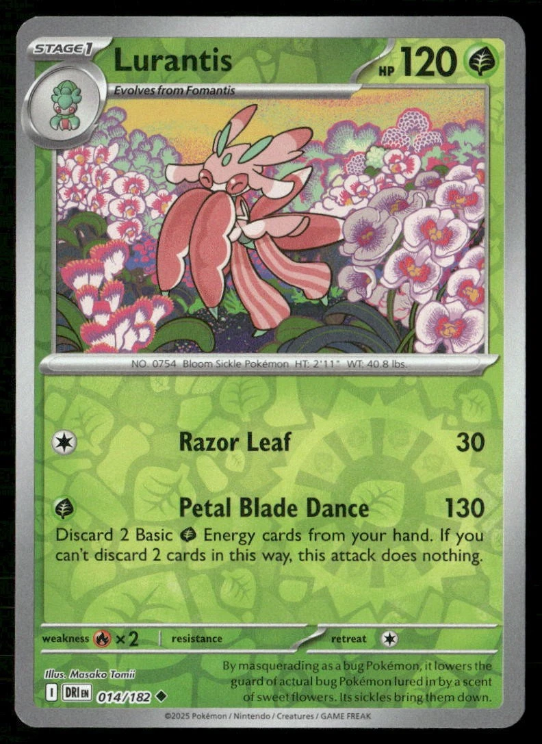Lurantis Pokémon TCG Cards for sale