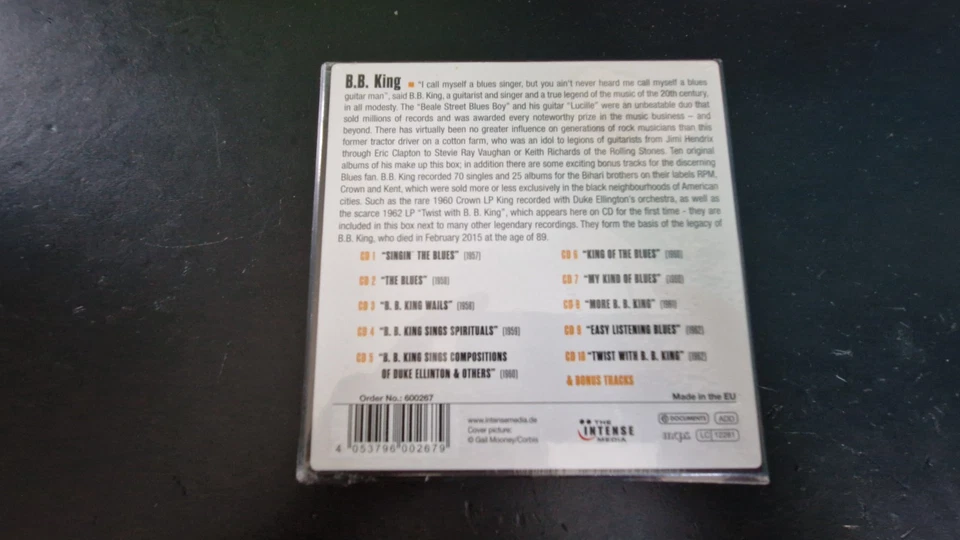 B.B. King – Milestones Of A Blues Legend - BOX SET - 10 x CD - 2015 NEU & OVP - Bild 2 von 2