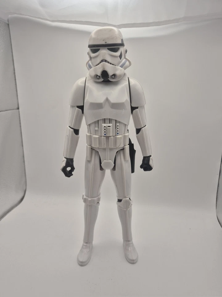 孩之宝星球大战第一秩序冲锋队可动人偶 2015 年无枪 — 第 2/4 张图片