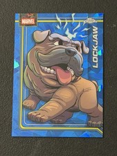 2026 Topps Chrome Marvel Comics Sapphire Lockjaw #70