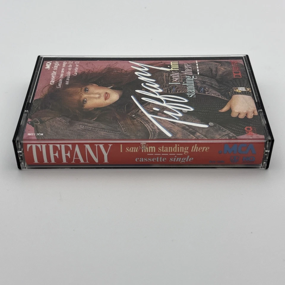 VTG ✅ TIFFANY- I Saw Him Standing There 1988 Cassette VG ✅ 1980s Pop Music Rare - Image 2 of 4