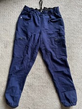 Figs Women s Size XS High Waisted Blue Scrub Pants