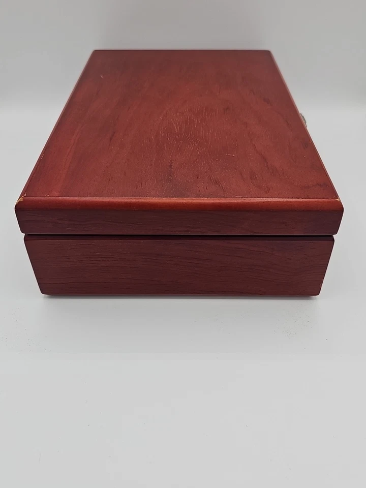 Abridor de botellas de vino Brookstone Heritage Connoisseur's estuche de madera pieza faltante Foto 4 de 4