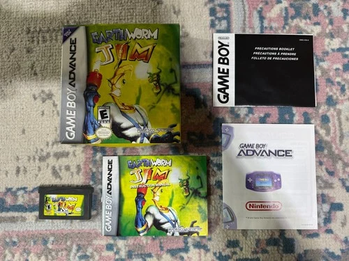 Earthworm Jim - Gameboy Advance - CIB