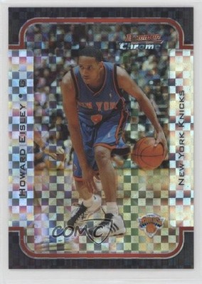 2003-04 Bowman Rookies & Stars Chrome X-Fractor 69/150 Howard Eisley #54 0f8t