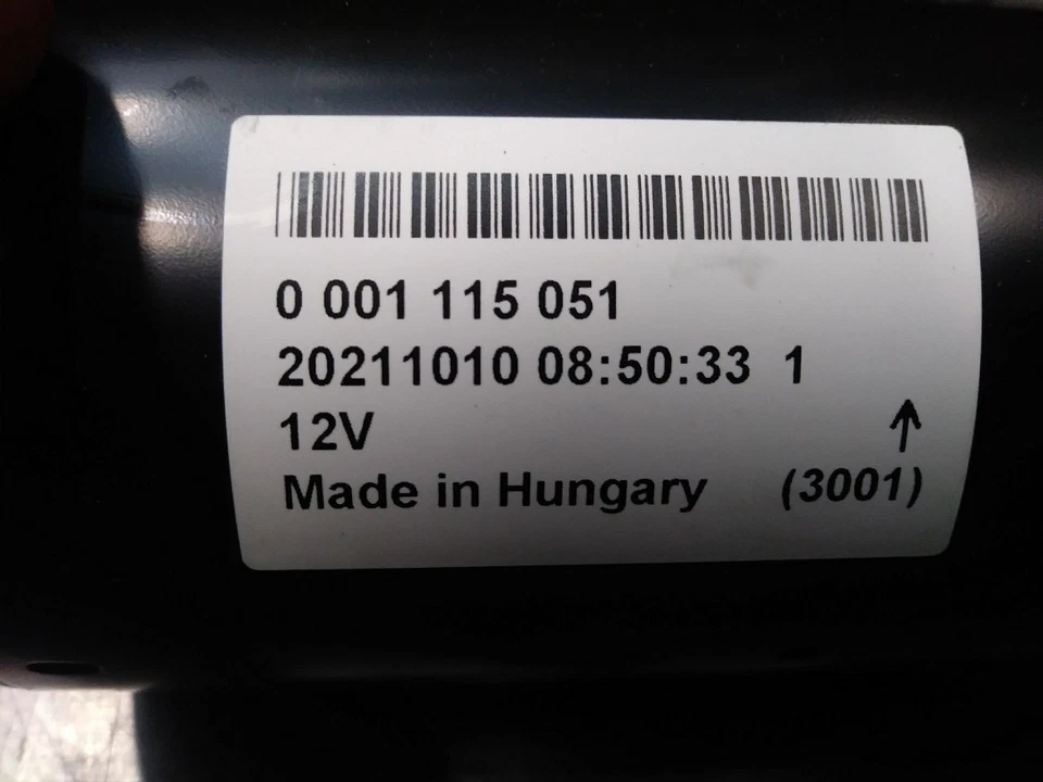 Motor de arranque compatible con 07-09 SPRINTER 2500 274198 Foto 4 de 4