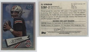 2022 Bowman U Chrome 1952 Bowman CJ Stroud #52BF-2