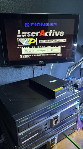 Pioneer Laser Active PAC S-10 Sega Genesis / Sega CD, reparado, probado, ¡LEER! - Imagen 11 de 12