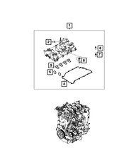 Genuine Mopar Spark Plug Well Gasket 5048235AA