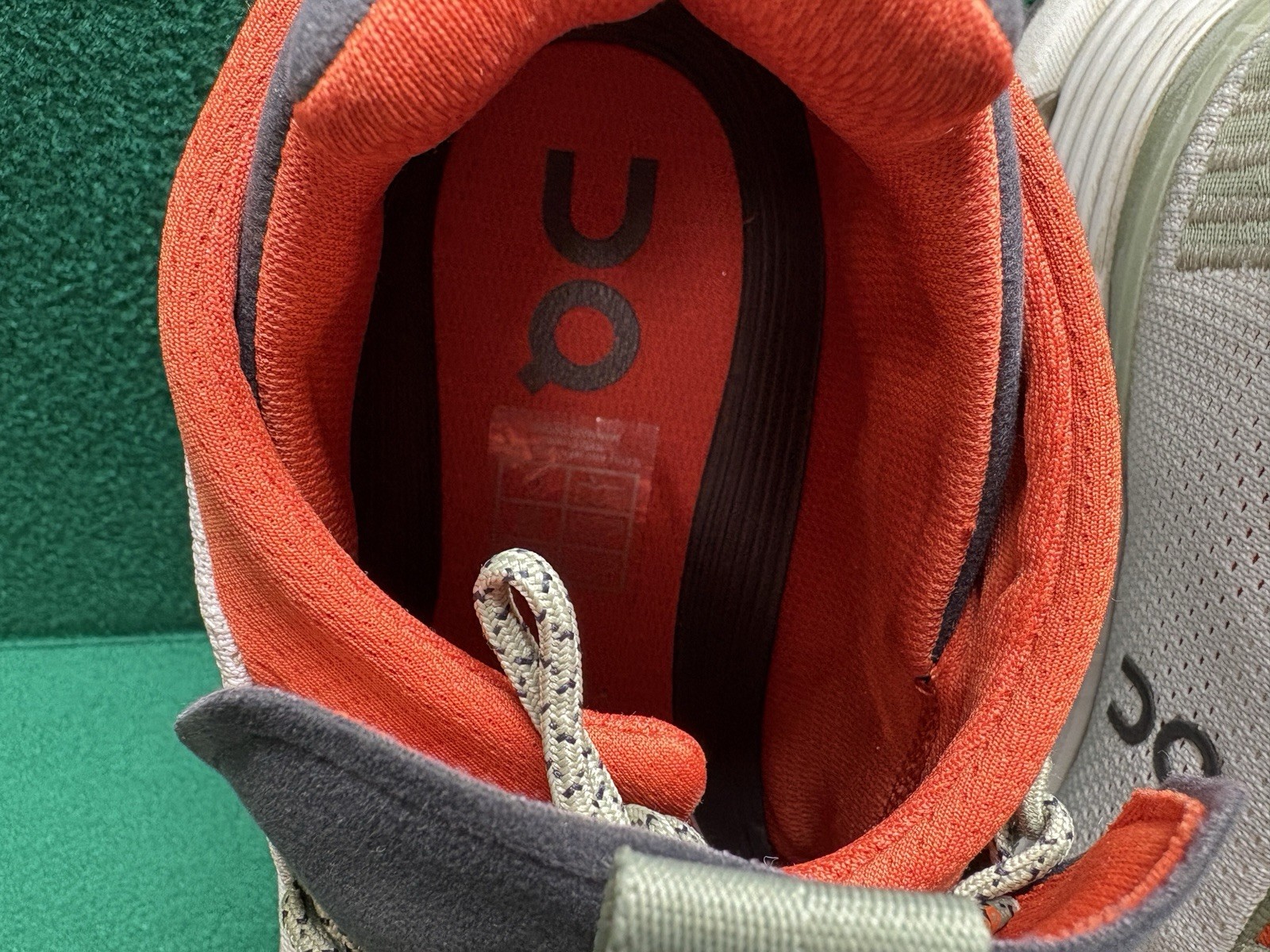 On Cloudnova Silver Orange Cloudtec Athletic Shoe… - image 6