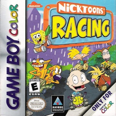 Nintendo GameBoy Color - Nicktoons Racing US mit OVP sehr guter Zustand