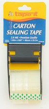 Clear Shipping Tape with Dispenser 1.89" x 800"