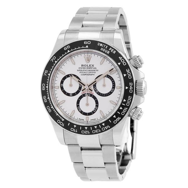 Rolex Daytona Chronograph Automatic White Dial Men's Watch 126500LN-0001