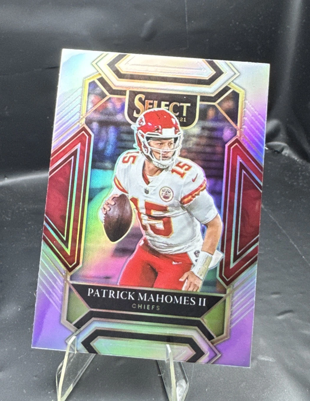 2021 Panini Select Club Level Silver Prizm #202 Patrick Mahomes II