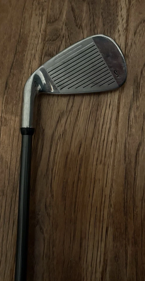 Clean set of Turbo Power PowerFlex FW-114 golf irons (3–PW) with graphite shafts - Image 3 of 4