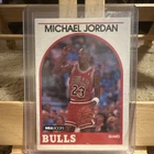1989-90 NBA Hoops Michael Jordan #200 Chicago Bulls Basketball Card Base Set