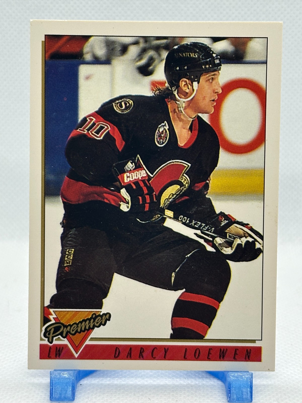 Darcy Loewen 1993-94 Topps Premier #184 - Ottawa Senators