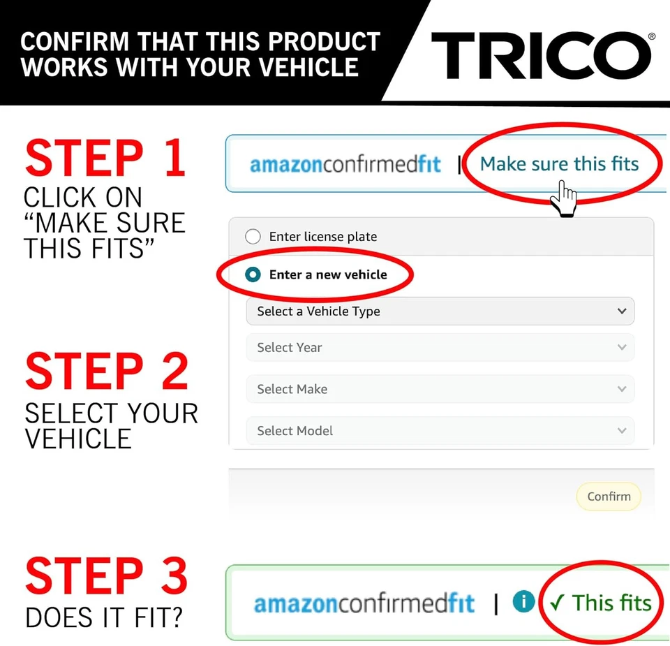 Лезвие стеклоочистителя Trico Beam - Изображение 2 из 4