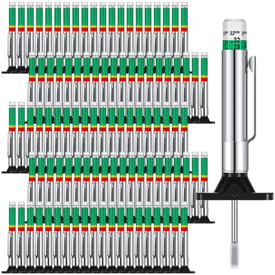 Tyre Tread Depth Gauge Color Coded Tire Depth Gauge Tool Tire Tread Depth Acc...