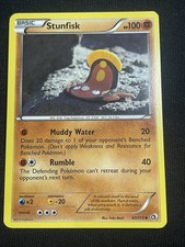 Stunfisk 83/113 Legendary Treasures Regular LP Condition