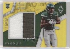 2020 Panini Phoenix Rookie Jumbo Memorabilia Prime Yellow 33/35 Denzel Mims rp4