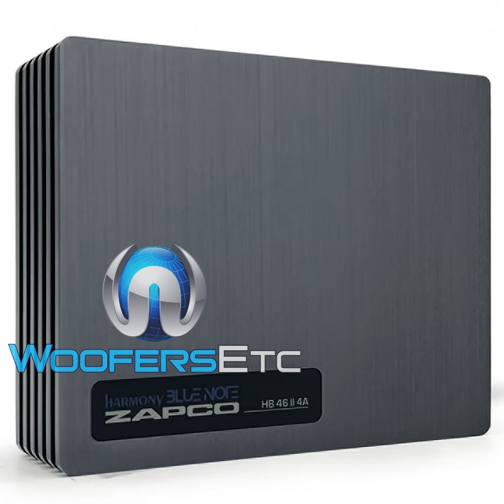 ZAPCO HB-46 II 4A CAR 6-CHANNEL DSP 31-BAND EQ 4-CHANNEL CLASS AB