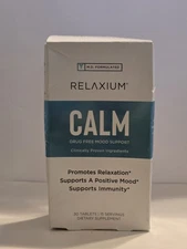 Relaxium Calm, Stress & Mood Support Supplement, 30 Capsules