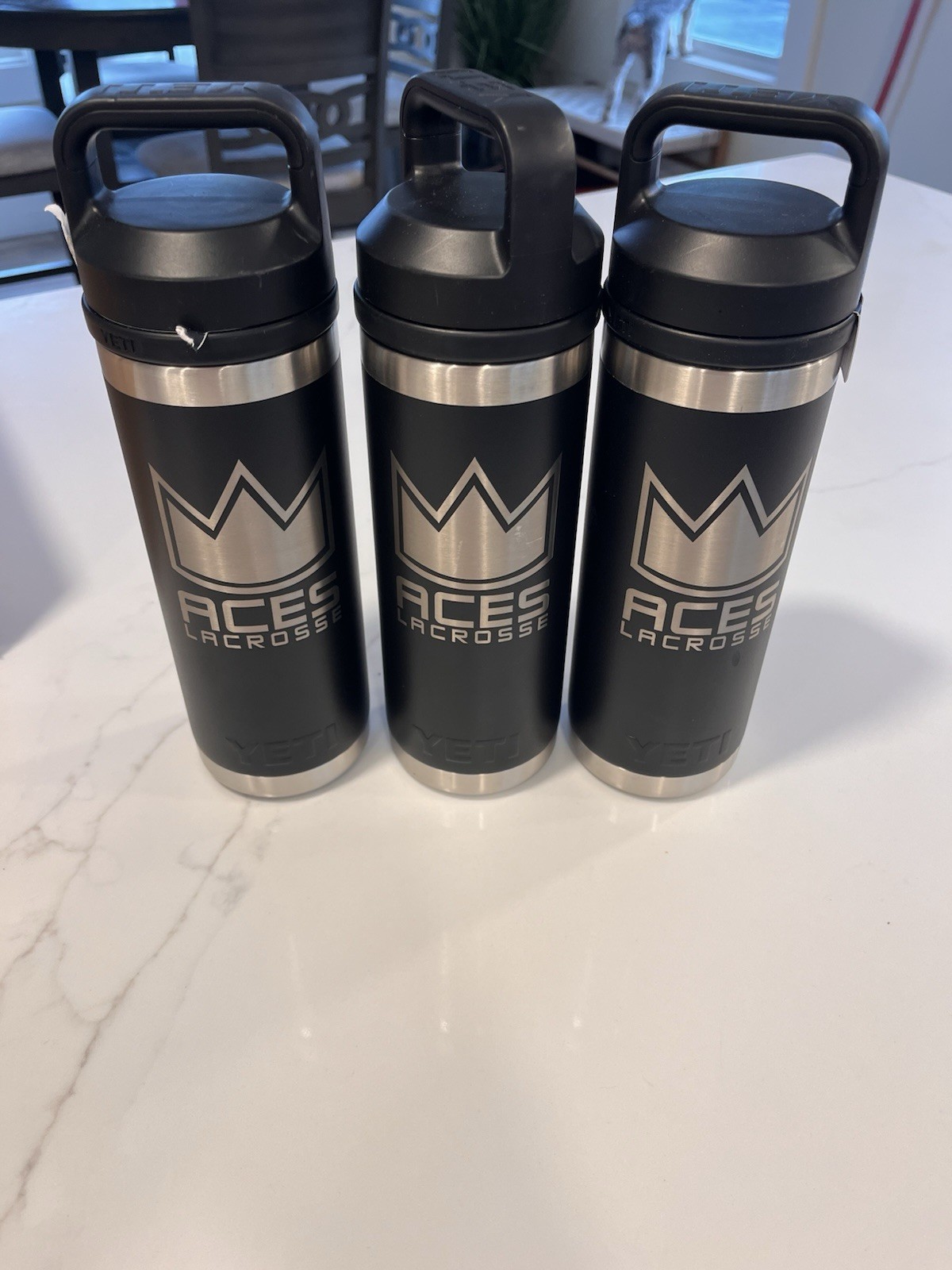 Yeti Rambler 18oz Chug Cap Bottle With Engraving.  New.