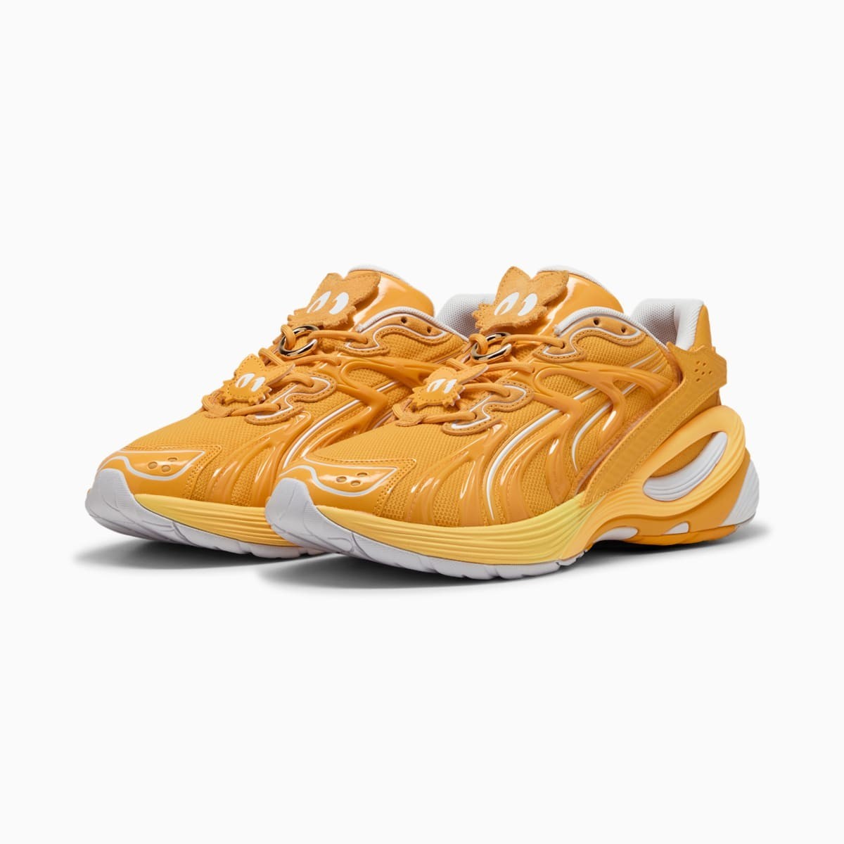 Unisex PUMA x Sonic Inverse Tales Sneakers 404364_01 Yellow Sizzle