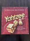 VTG Deluxe Yahtzee Board Game Felt Tray Edition Milton Bradley 1997 - No Pencils